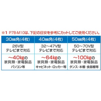 ピタ7 耐震マット - 未来工業