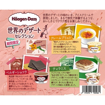 [冷凍]アソートボックス 世界のデザート セレクション ハーゲンダッツ