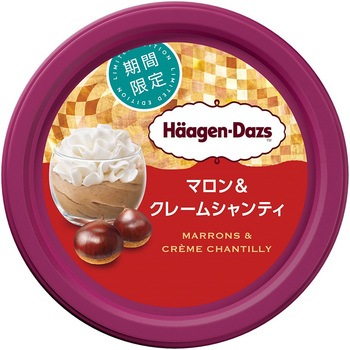 [冷凍]ミニカップ マロン&クレームシャンティ ハーゲンダッツ