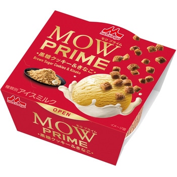 [冷凍]MOW PRIME 黒糖クッキー&きなこ 森永乳業