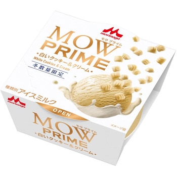 [冷凍]MOW PRIME 白いクッキー&クリーム 森永乳業