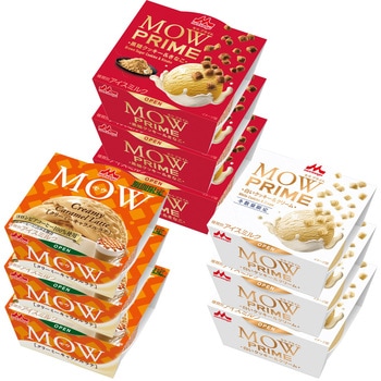 [冷凍]森永乳業 MOW秋冬限定 人気セット(各3個) 森永乳業
