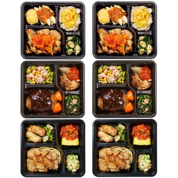 [冷凍]ニチレイ 気くばり御膳PowerDeli タンパク質25g以上!管理栄養士監修 3種セット(各2個) ニチレイフーズ