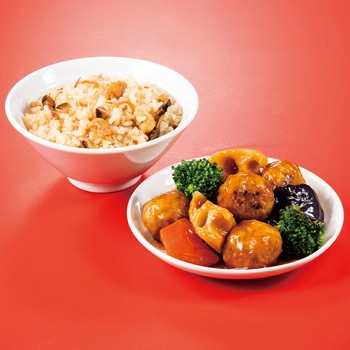 [冷凍]大阪王将 冷凍弁当 中華2種セット(各2個) イートアンドフーズ