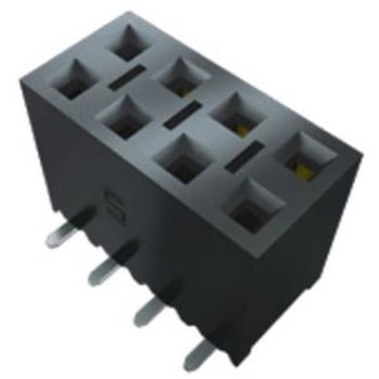 基板接続用ソケット 4 極 2.54mm 2 列 表面実装 1セット 475個入 SAMTEC