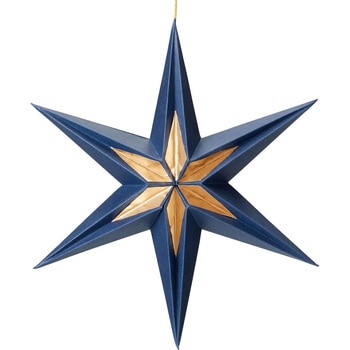 クリスマスデコレーション 吊り装飾 ペーパー六角スターハンギング 直径30cm - ストア・エキスプレス