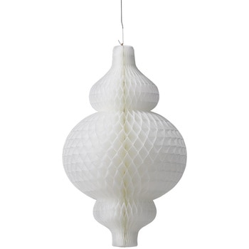 クリスマスデコレーション 吊り装飾 ペーパーハニカムビッグ 高さ67cm ストア・エキスプレス