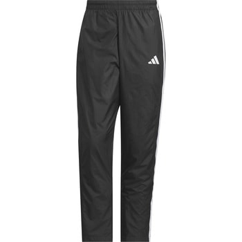 アディダス  ウインドブレーカー スリーストライプス ルーズフィット フルレングス オープンヘム ウィンドパンツ ボトムス ズボン adidas アディダス