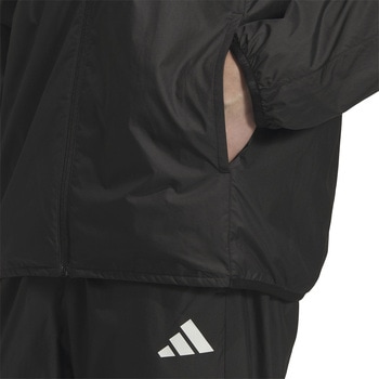 アディダス  ウインドブレーカー 裏地フード付きウインドジャケット アウター adidas アディダス