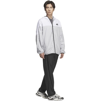 アディダス  ウインドブレーカー 裏地フード付きウインドジャケット アウター adidas アディダス