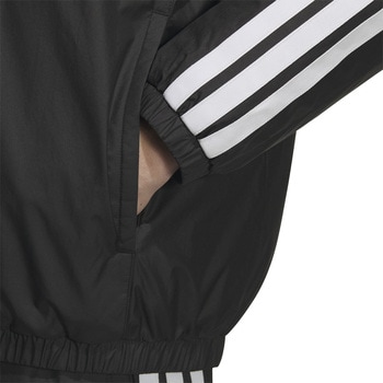 アディダス  ウインドブレーカー スリーストライプス ルーズフィット 中わた入りウインドジャケット アウター 上着 防寒 adidas アディダス