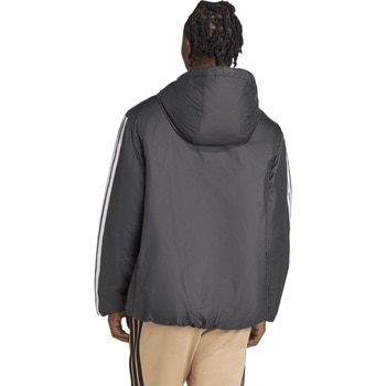 アディダス  アウター エッセンシャルズ クライマウォーム スリーストライプス インサレーション フードジャケット 上着 防寒 adidas アディダス