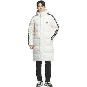 アディダス  アウター スリーストライプス レギュラーフィット ロング ダウン コート 上着 防寒 adidas アディダス
