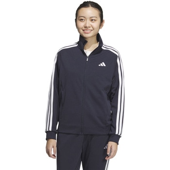 アディダス  ジャージ スリーストライプス ルーズフィット ダブルニット トラックトップ トップス ウェア adidas アディダス