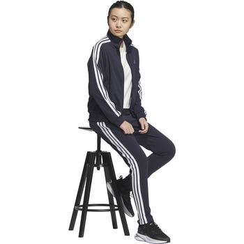 アディダス  ジャージ スリーストライプス ルーズフィット ダブルニット トラックトップ トップス ウェア adidas アディダス