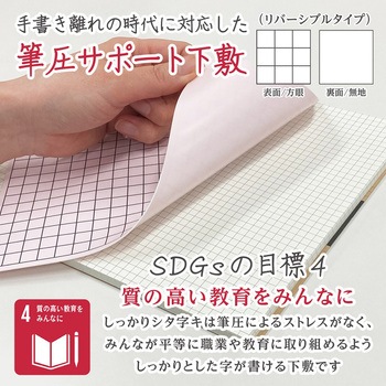 手帳のしっかりシタ字キ A5判 共栄プラスチック