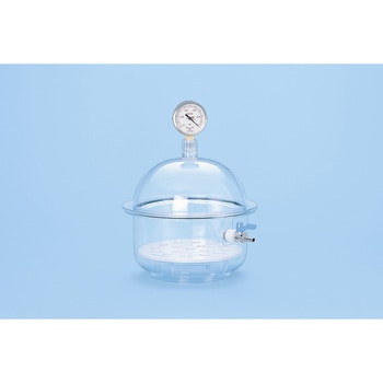 コック付きポリカ真空容器(デシケーター) ナリカ