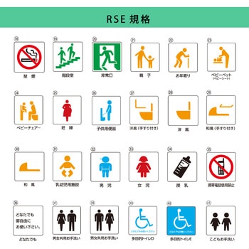 【オーダー】部屋用点字標示板(ピクトサイン) サン工芸