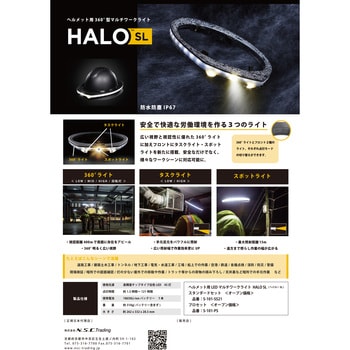 halo オファー ヘルメット照明