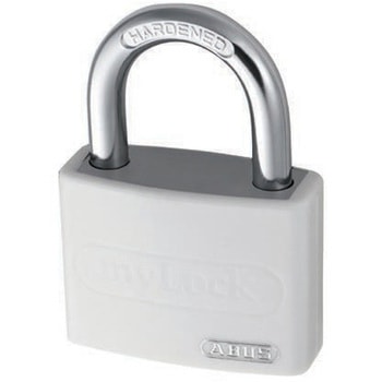 Abus 安全用南京錠 パドロック アルミ、スチール 白 ABUS