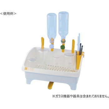 水切りラック(排水ノズル付き) ナリカ