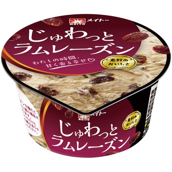 [冷凍]じゅわっとラムレーズン 協同乳業