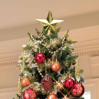 冬装飾 コンチネンタルクリスマスツリーセット レッド ストア・エキスプレス