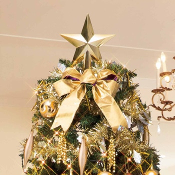 冬装飾 コンチネンタルクリスマスツリーセット ゴールド ストア・エキスプレス