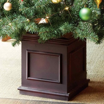 冬装飾 ウッドポットクリスマスツリーセット レッド ストア・エキスプレス