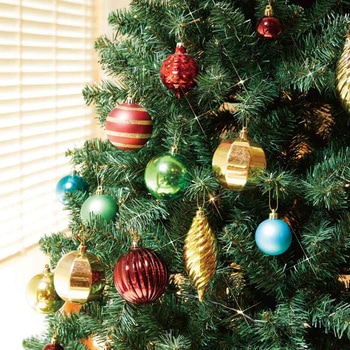 冬装飾 ウッドポットクリスマスツリーセット レッド ストア・エキスプレス