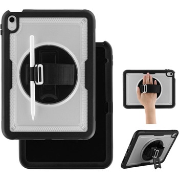 SSK-ITM2204CL iPad 11�C���` (A16)/iPad 10.9�C���` (��10����) �c���X�^���h�\ 360�x��]�z�[�� �ϏՌ��P�[�X �N���A �������߂��\�ȃn���h�� Smart Stock 66396901