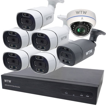 WTW-SNV286GP2-8TB+WTW-SXPDR249GW33x7+WTW-CAT5-20W2x7 WTW˖{ PoE8ch^摕u+500fhƃJ7Zbg ˖{ ۏ؊1N HDD:8TB 66399290