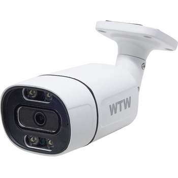 WTW塚本無線 モニター付POE8ch録画装置+500万画素防犯カメラ4台セット HDD2～8TB 塚本無線