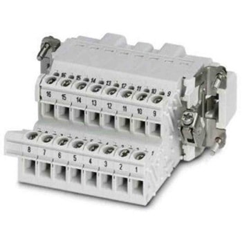 ヘビーデューティパワーコネクタ 16極 16A 500 V 1袋 5個入 - フエニックス・コンタクト