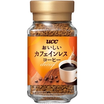 おいしいカフェインレスコーヒー 瓶 - UCC(上島珈琲)