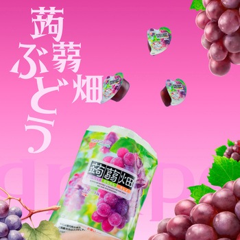 マンナンライフ 蒟蒻畑 2種6個セット ぶどう味・マスカット味 マンナンライフ