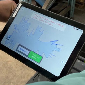 倉庫・工場等業務用 AI搭載清掃ロボットMT1 バッテリーステーション付き フジテックス