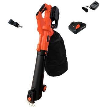 24Vコードレス ガーデンバキューマー 収納バッグ付(開閉ファスナー付) YARD FORCE