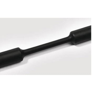 熱収縮チューブ 収縮前 1.8mm 収縮後 0.75mm 黒 1箱 30個入 ヘラマンタイトン(タイトン)