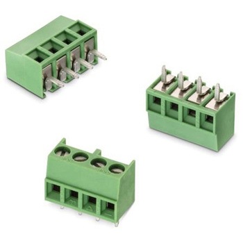 基板用端子台 2431シリーズ 3.5mmピッチ 1列 6極 緑 1袋 2個入 WURTH ELEKTRONIK