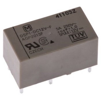 パワーリレー AGP2013F DPST 12V dc 480 Ω Panasonic(パナソニック)