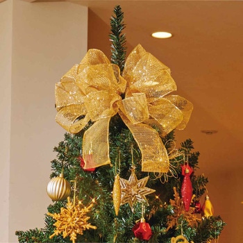 冬装飾 クリスマス用品 ゴージャスツリーセット ゴールド 高さ210cm - ストア・エキスプレス