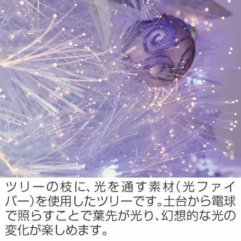 冬装飾 クリスマス用品 ヌードファイバーツリー ホワイト ストア・エキスプレス