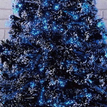 冬装飾 クリスマス用品 スノーチップファイバーツリー 高さ150cm - ストア・エキスプレス