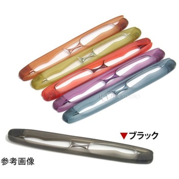 老眼鏡 折りたたみ ポッドリーダー ブラック SG-01BKシリーズ I.L.K(池田レンズ工業)