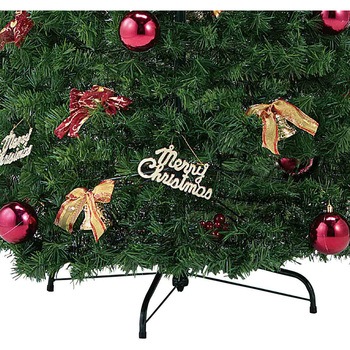 冬装飾 クリスマス用品 ポップアップツリー レッド 高さ90cm ストア・エキスプレス