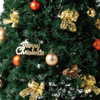 冬装飾 クリスマス用品 ポップアップツリー ゴールド 高さ175cm - ストア・エキスプレス