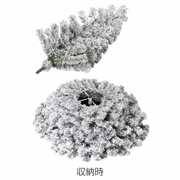 冬装飾 クリスマス用品 スノーポップアップライトツリー 高さ150cm ストア・エキスプレス