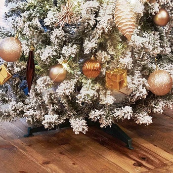 冬装飾 クリスマス用品 ポップアップツリー スノー 高さ180cm ストア・エキスプレス