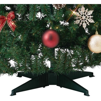 冬装飾 クリスマス用品 ポップアップツリー レッド 高さ150cm ストア・エキスプレス